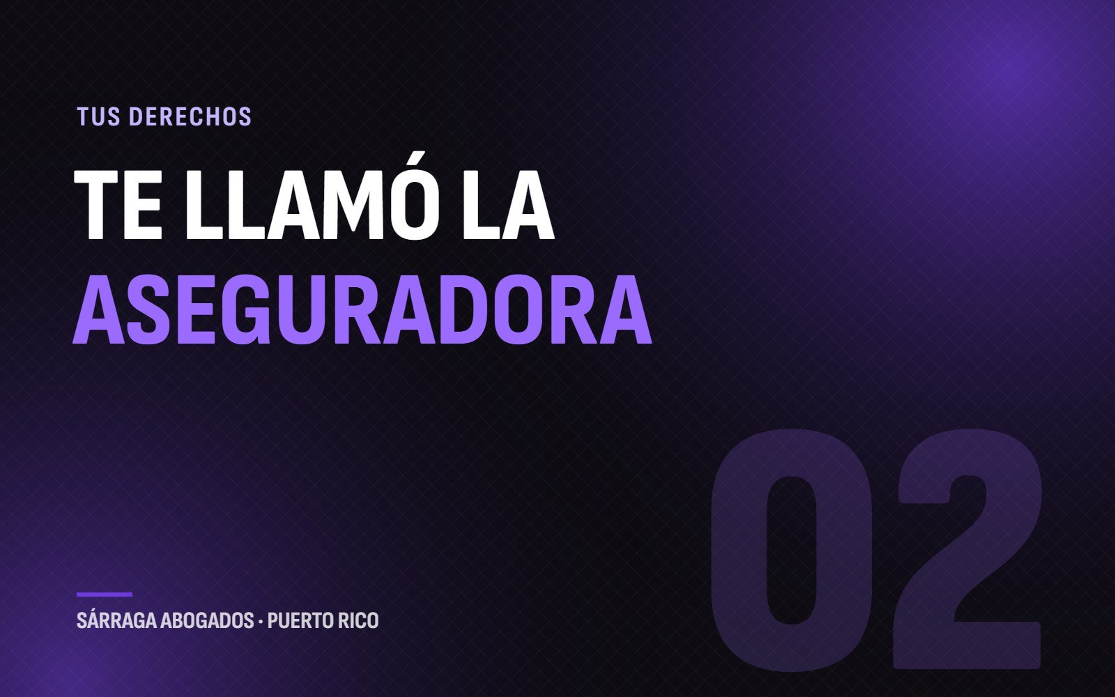 Te llamó la aseguradora